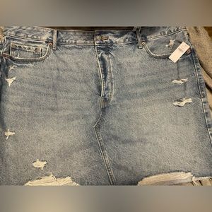 old navy jean skirt NWTG